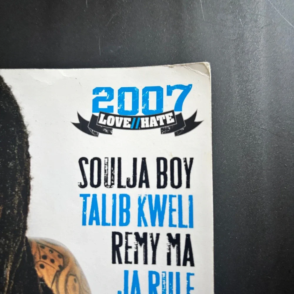 XXL Magazine Jan/Feb 2008 Lil Wayne Tha Carter Cover Soulja Boy Remy Ma Ja Rule
